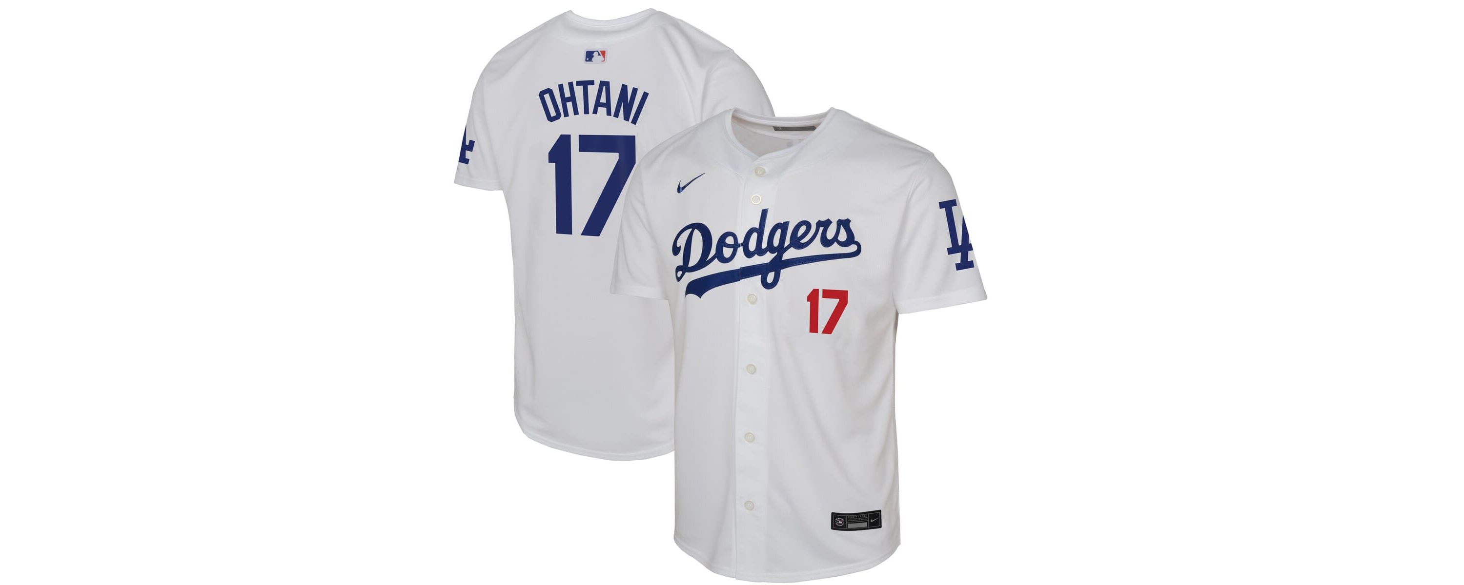 MLB Nike Shohei Ohtani Los Angeles Dodgers Home Limited Player Jersey