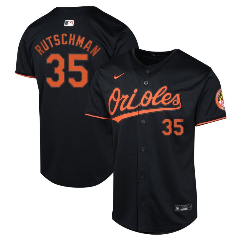 MLB Nike Adley Rutschman Baltimore Orioles Alternate Limited Player Jersey