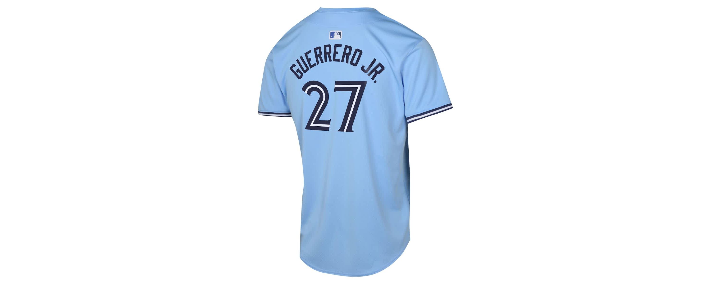 Toronto Blue Jays MLB Nike Vladimir Guerrero Jr. Powder Toronto Jays Alternate Limited Player Jersey