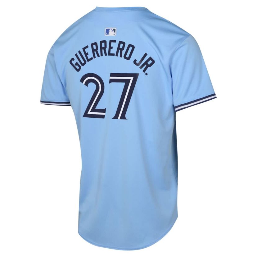 Toronto Blue Jays MLB Nike Vladimir Guerrero Jr. Powder Toronto Jays Alternate Limited Player Jersey