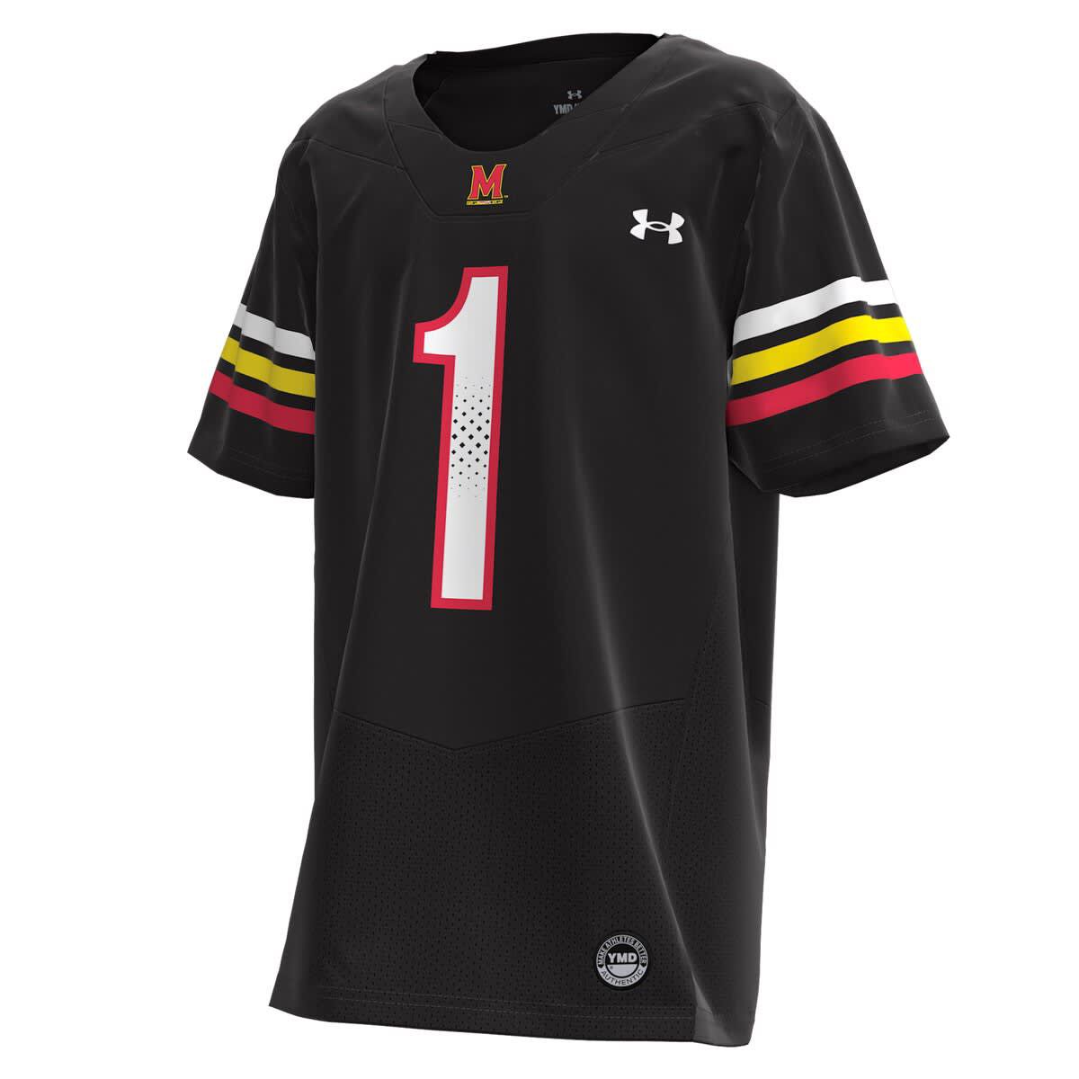 NCAA Under Armour #1 Maryland Terrapins Replica Football Jersey