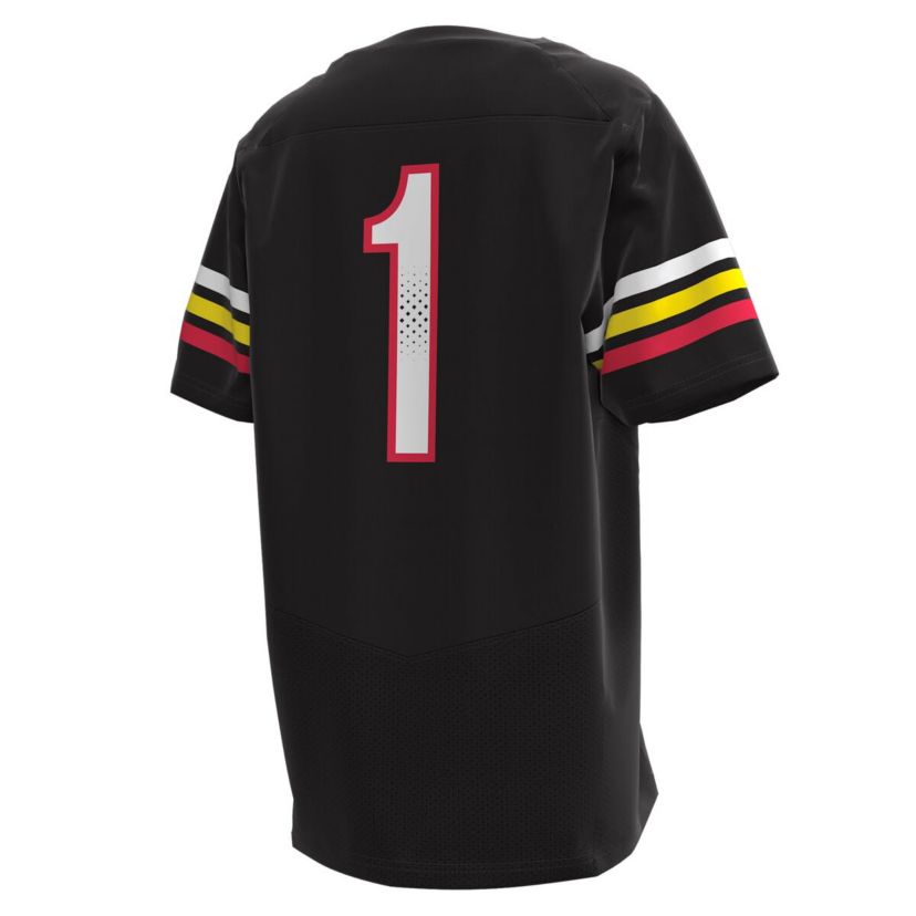 NCAA Under Armour #1 Maryland Terrapins Replica Football Jersey