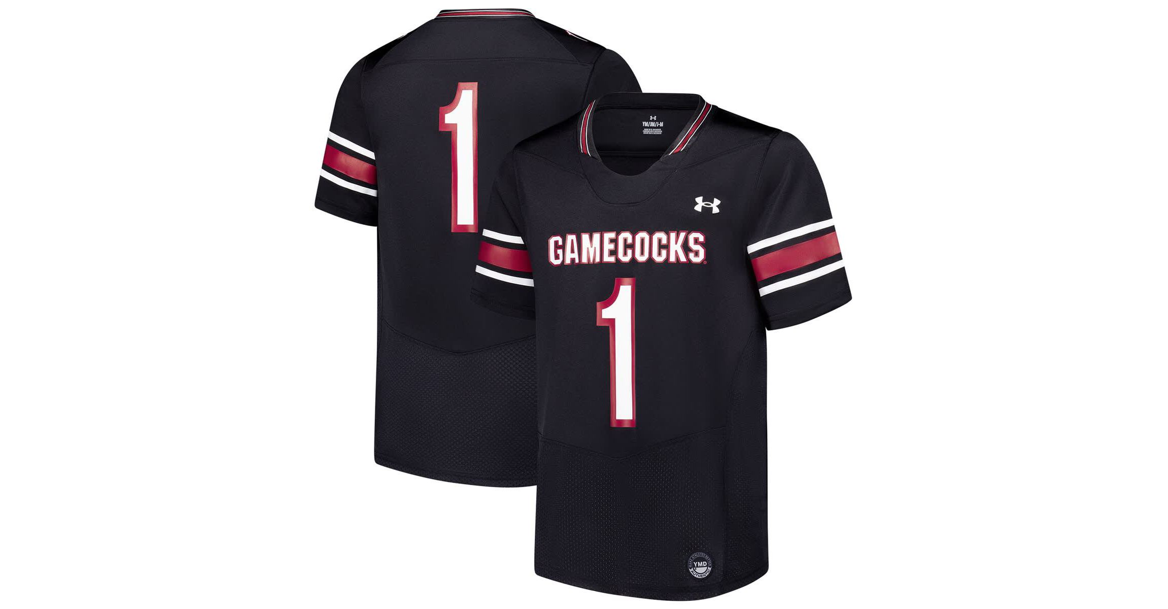NCAA Under Armour #1 South Carolina Gamecocks Replica Football Jersey