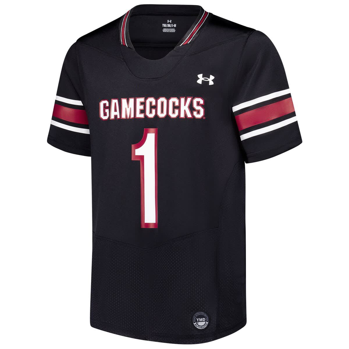 NCAA Under Armour #1 South Carolina Gamecocks Replica Football Jersey