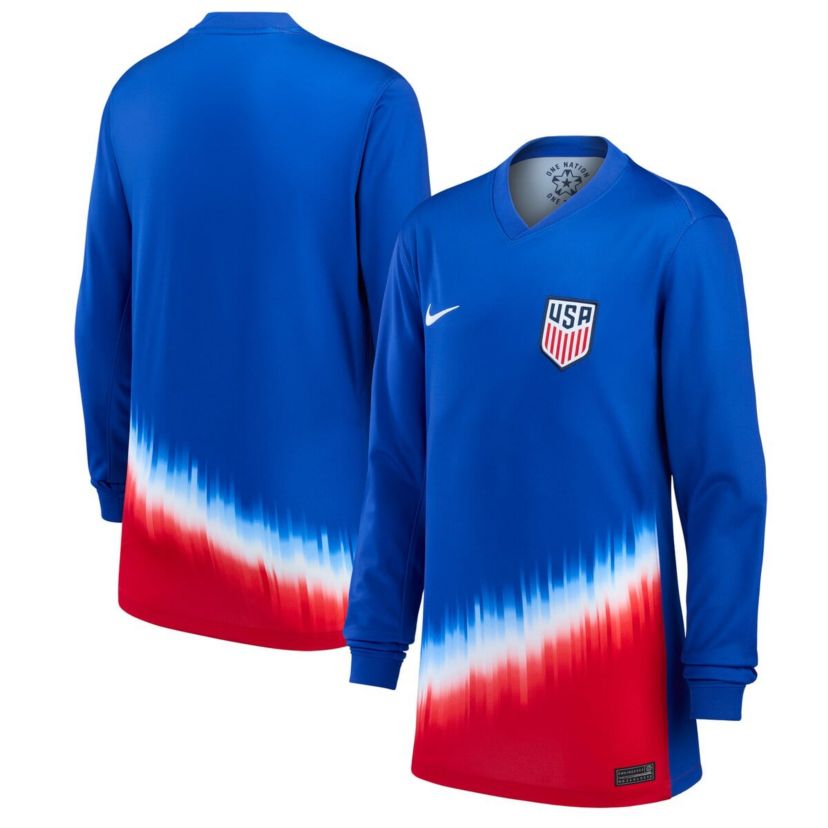Soccer National Teams Nike USMNT 2024 Away Replica Long Sleeve Jersey