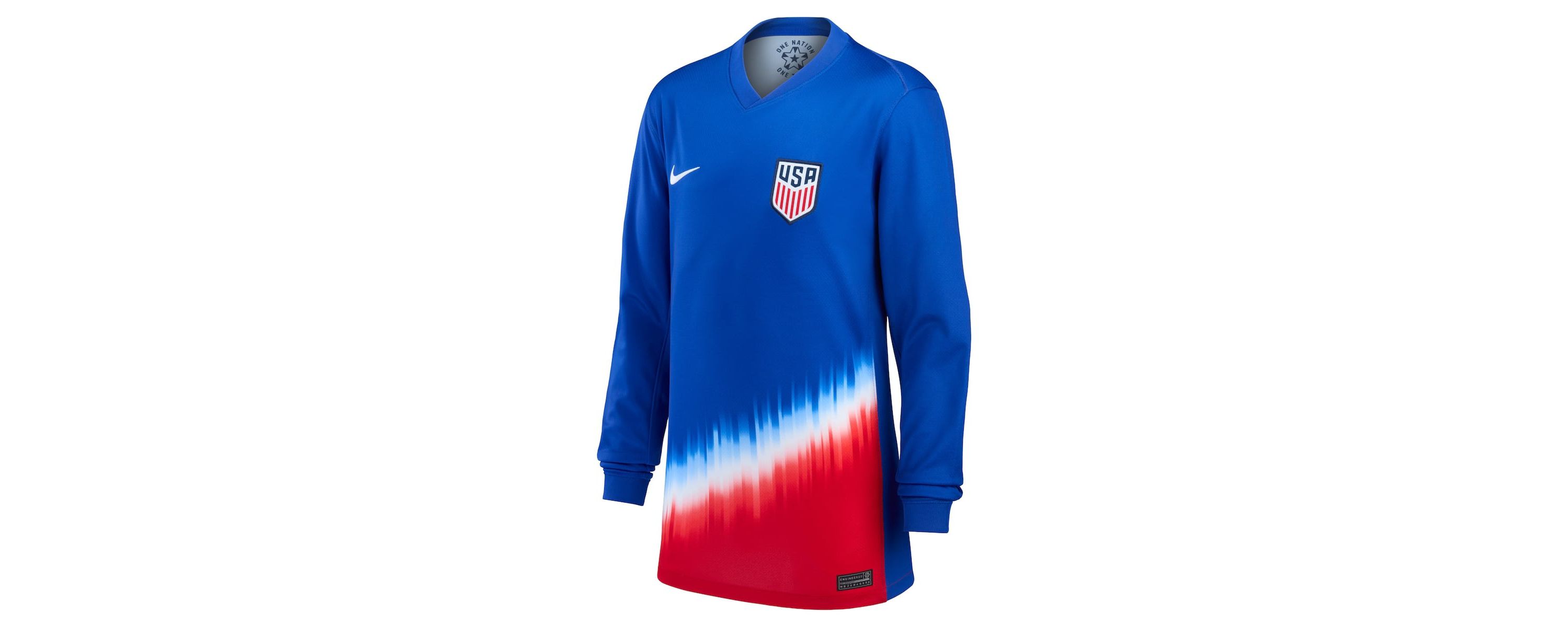 Soccer National Teams Nike USMNT 2024 Away Replica Long Sleeve Jersey