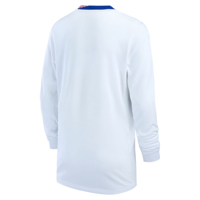 Soccer National Teams Nike USMNT 2024 Home Replica Long Sleeve Jersey