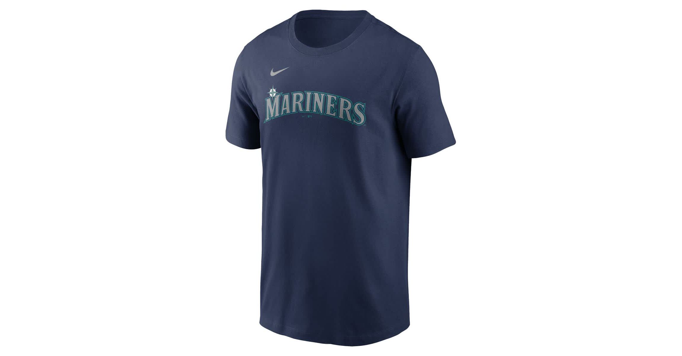 MLB Nike Julio Rodríguez Seattle Mariners Home Player Name & Number T-Shirt