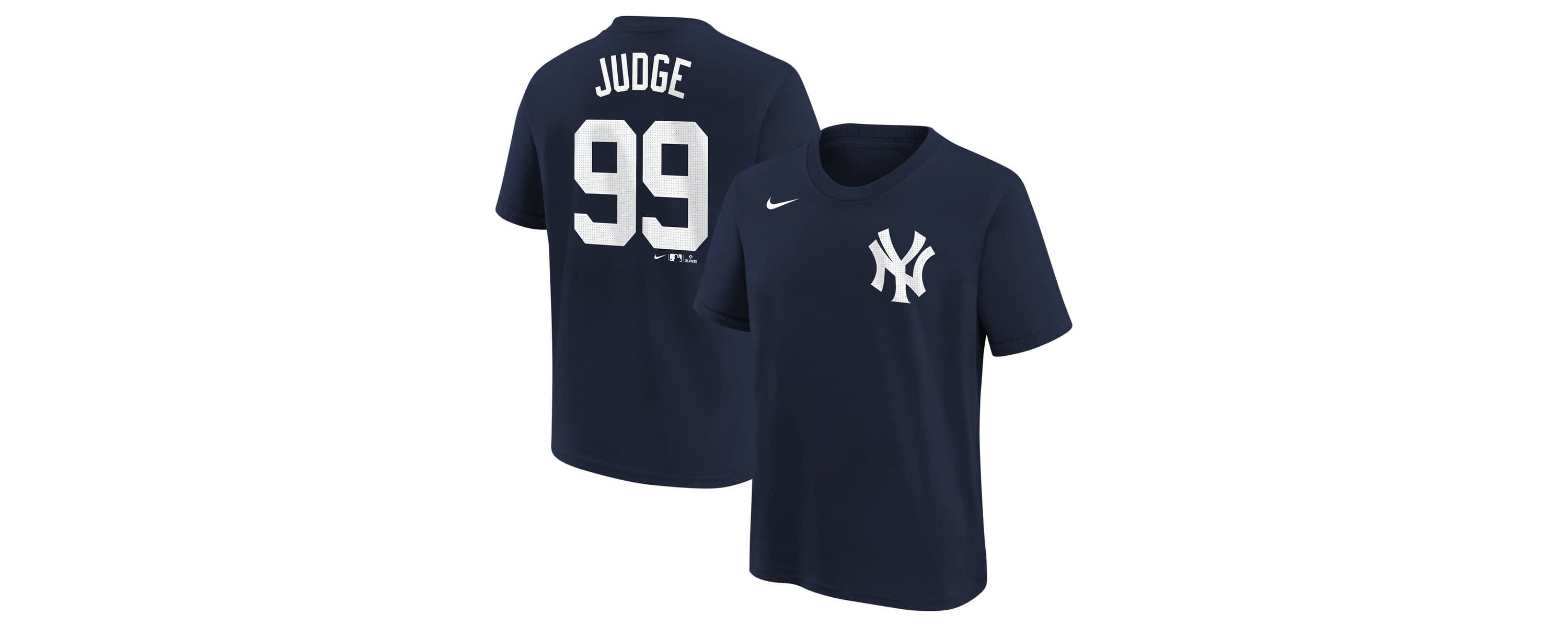 MLB Nike Aaron Judge New York Yankees Home Player Name & Number T-Shirt