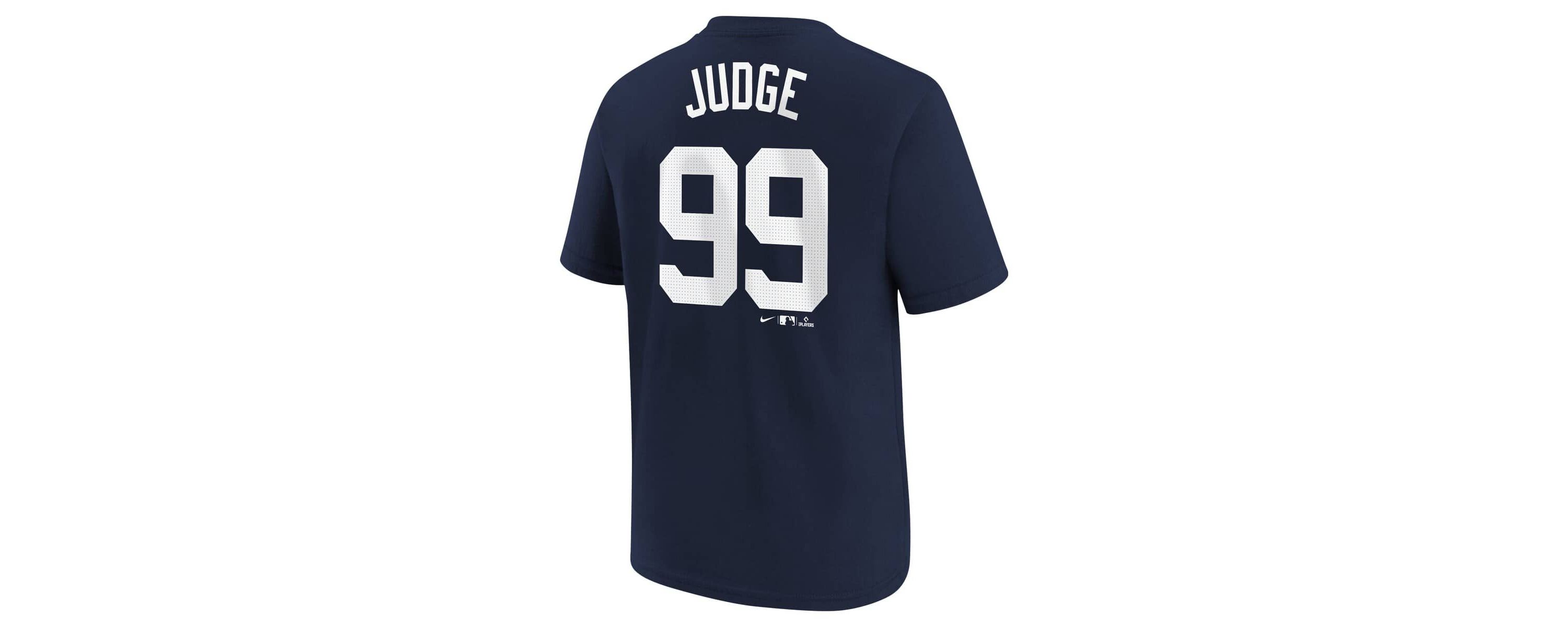 MLB Nike Aaron Judge New York Yankees Home Player Name & Number T-Shirt
