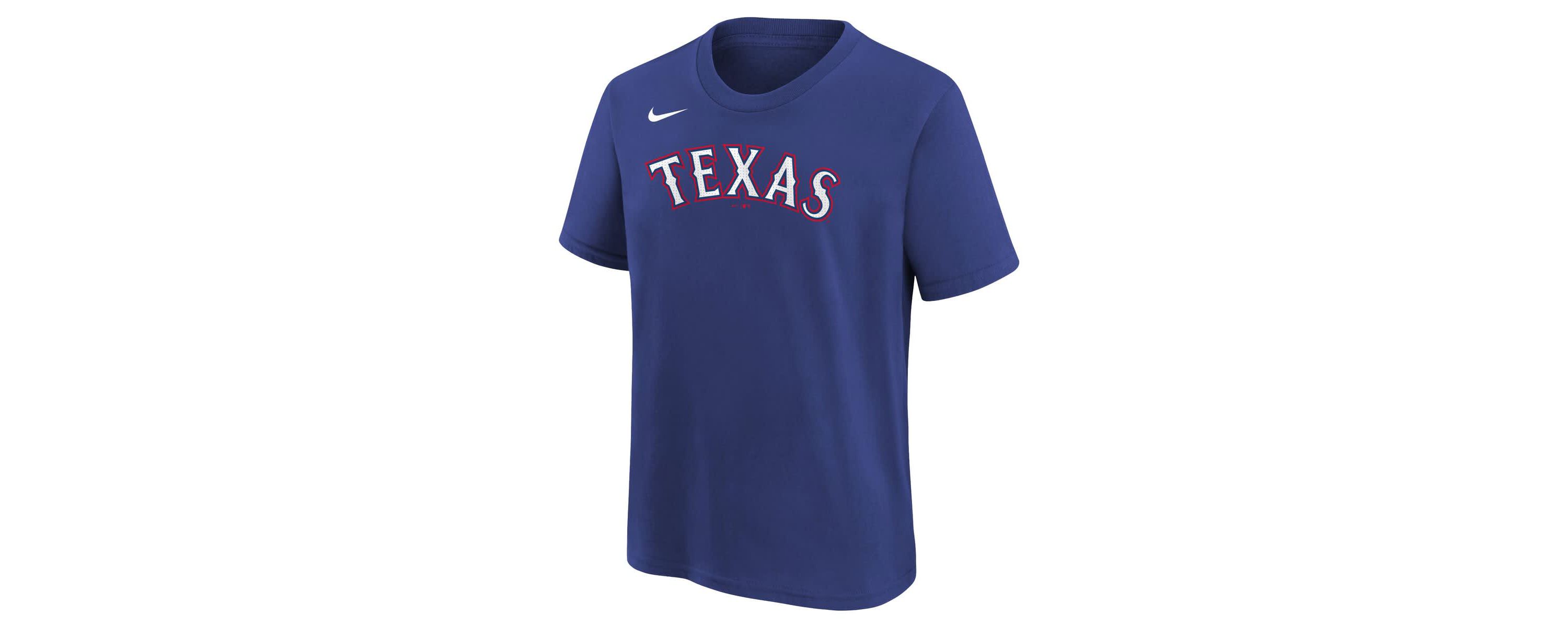 MLB Nike Corey Seager Texas Rangers Home Player Name & Number T-Shirt