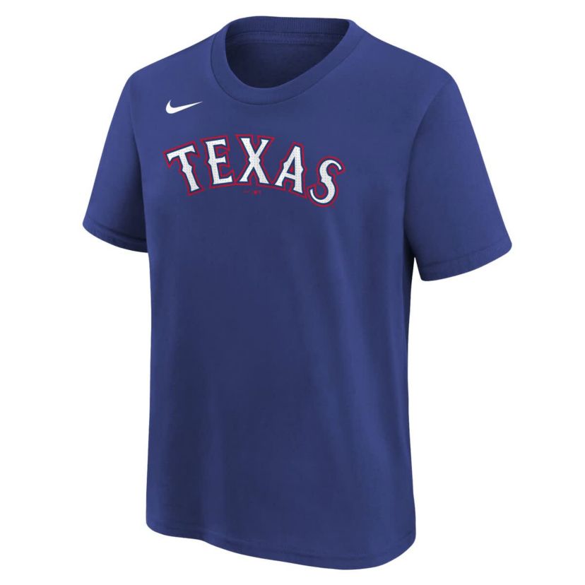 MLB Nike Corey Seager Texas Rangers Home Player Name & Number T-Shirt