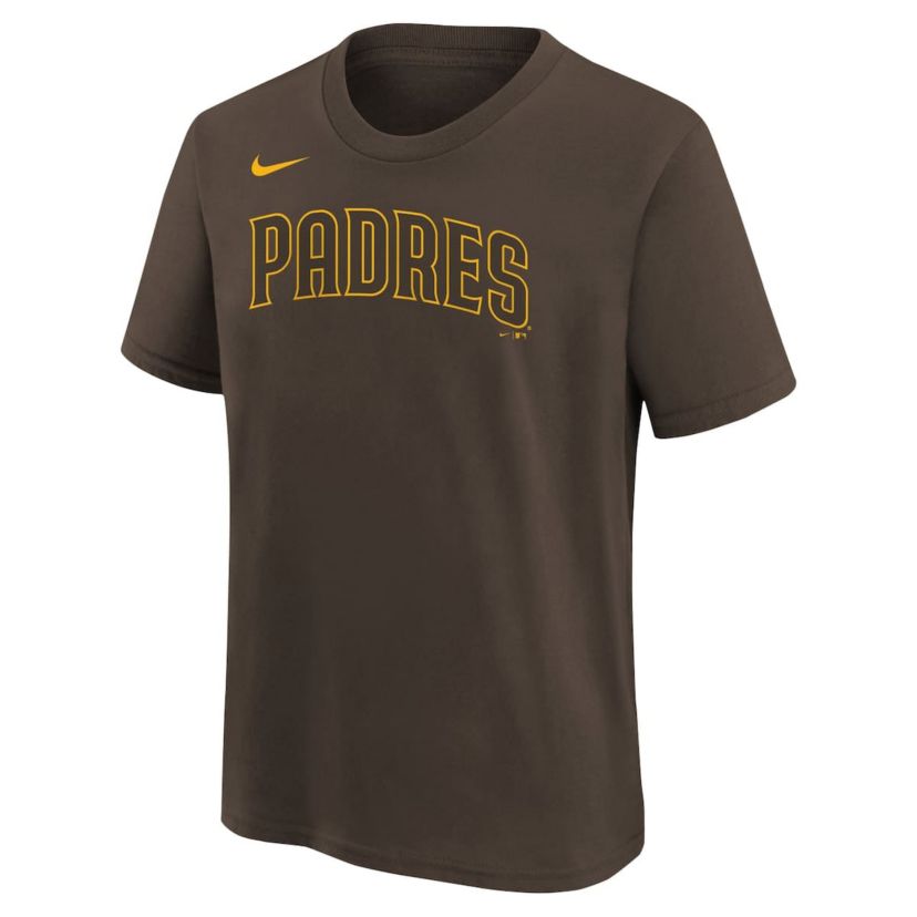 MLB Nike Manny Machado San Diego Padres Home Player Name & Number T-Shirt