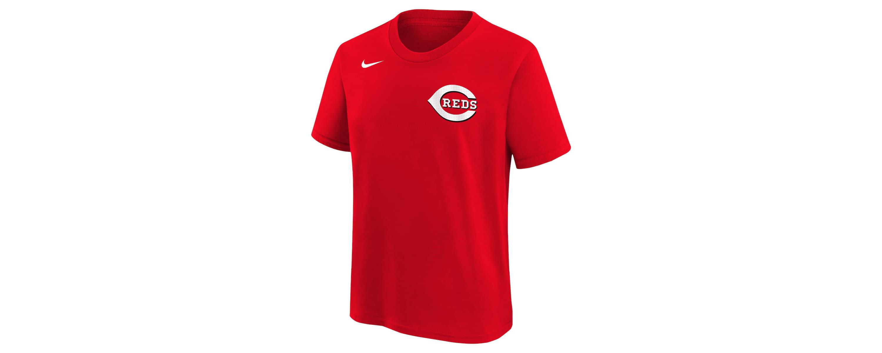 MLB Nike Elly De La Cruz Cincinnati Reds Home Player Name & Number T-Shirt