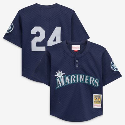 Mitchell & Ness Youth MLB Preschool Ken Griffey Jr. Seattle Mariners Cooperstown Collection Mesh Batting Practice Jersey