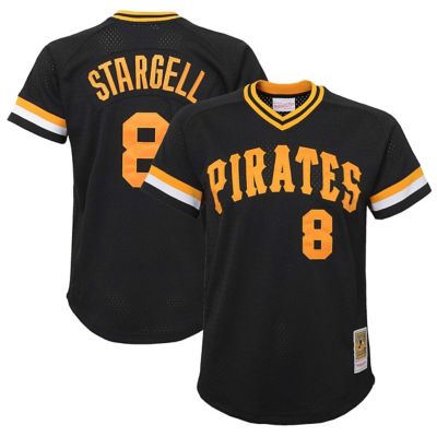 Mitchell & Ness Youth MLB Willie Stargell Pittsburgh Pirates Cooperstown Collection Mesh Batting Practice Jersey