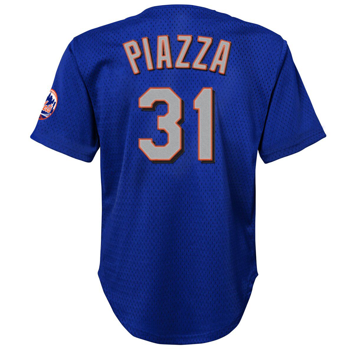 MLB Mike Piazza New York Mets Cooperstown Collection Mesh Batting Practice Jersey