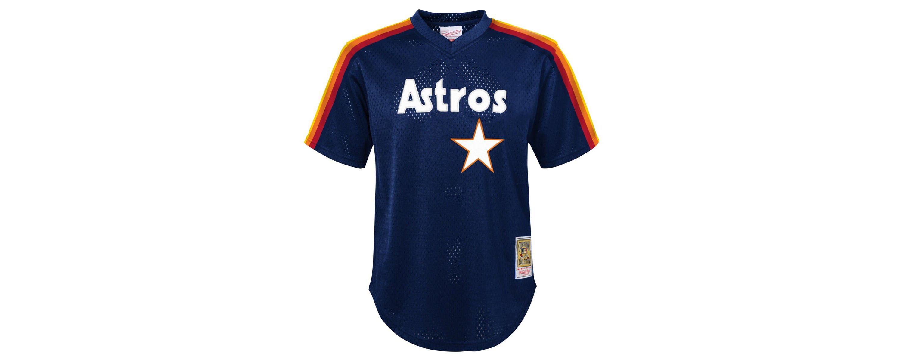 MLB Nolan Ryan Houston Astros Cooperstown Collection Mesh Batting Practice Jersey