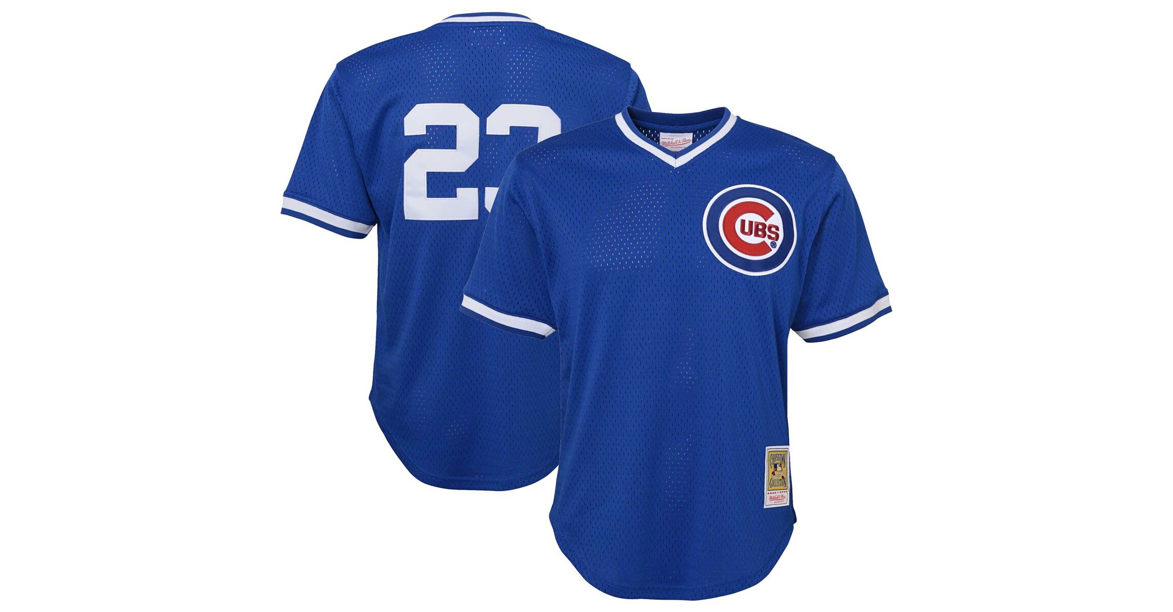 MLB Ryne Sandberg Chicago Cubs Cooperstown Collection Mesh Batting Practice Jersey