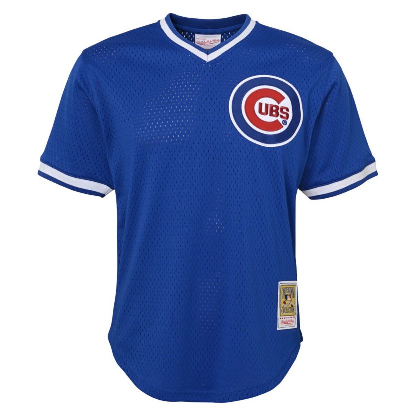 MLB Ryne Sandberg Chicago Cubs Cooperstown Collection Mesh Batting Practice Jersey