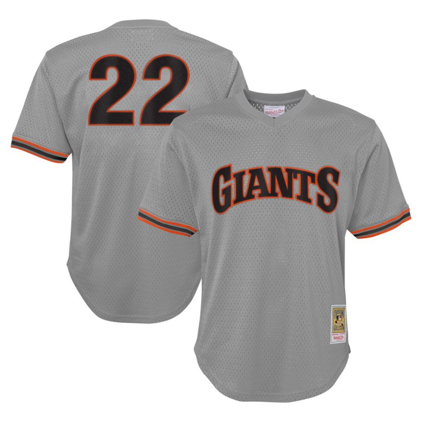 MLB Will Clark San Francisco Giants Cooperstown Collection Mesh Batting Practice Jersey