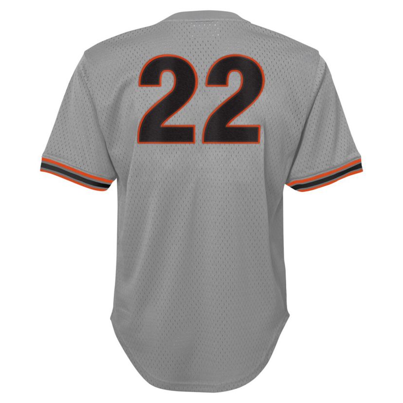 MLB Will Clark San Francisco Giants Cooperstown Collection Mesh Batting Practice Jersey