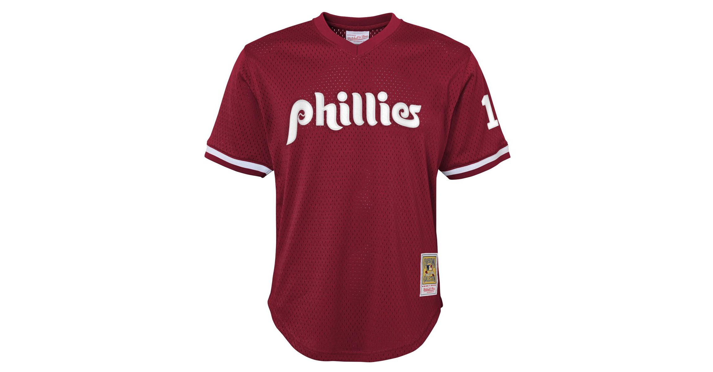 MLB Darren Daulton Philadelphia Phillies Cooperstown Collection Mesh Batting Practice Jersey