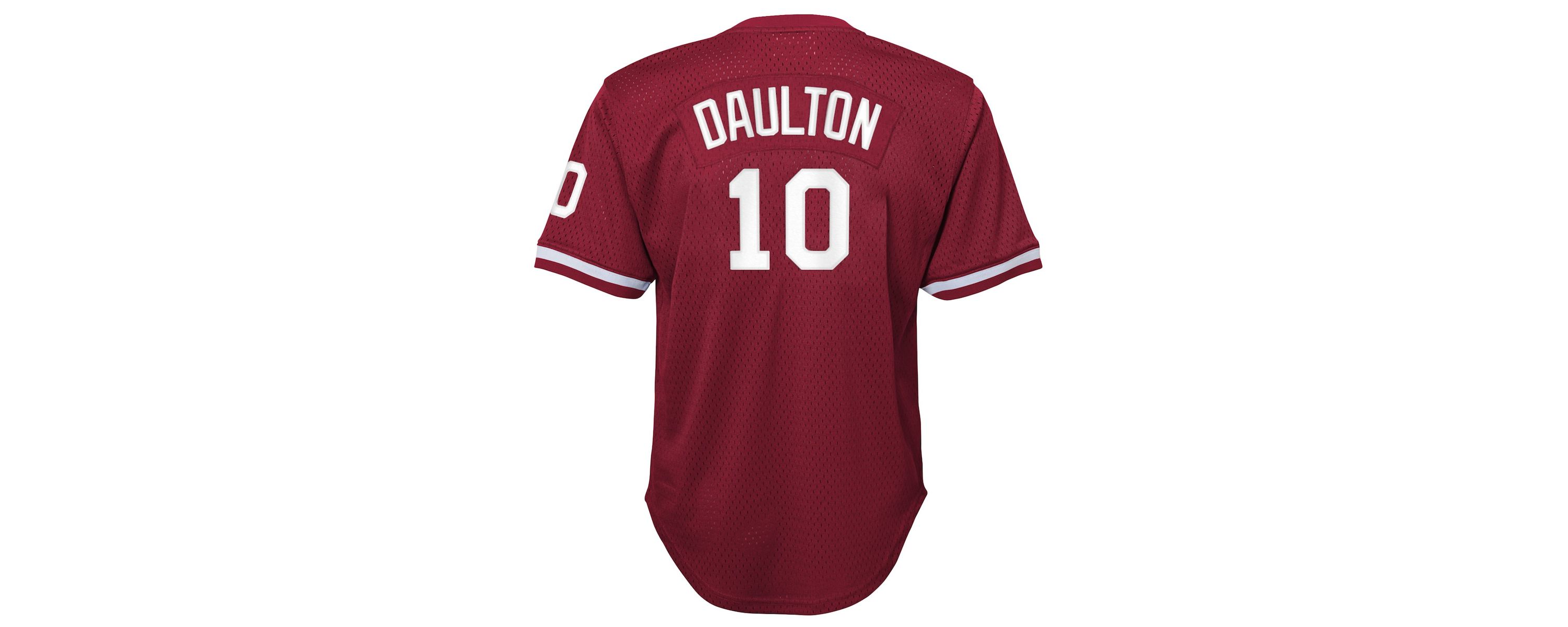MLB Darren Daulton Philadelphia Phillies Cooperstown Collection Mesh Batting Practice Jersey