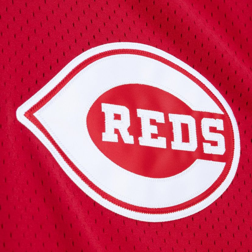 MLB Barry Larkin Cincinnati Reds Cooperstown Collection Mesh Batting Practice Jersey