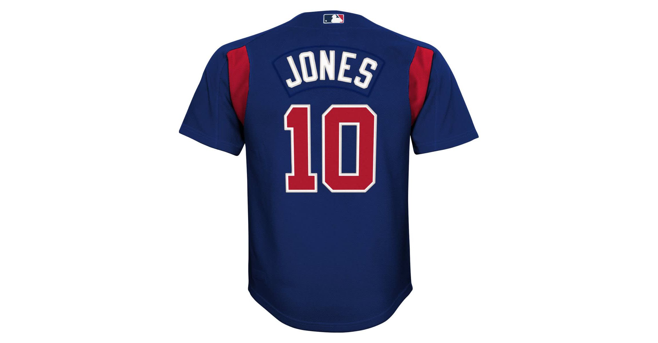 MLB Chipper Jones Atlanta Braves Cooperstown Collection Mesh Batting Practice Jersey