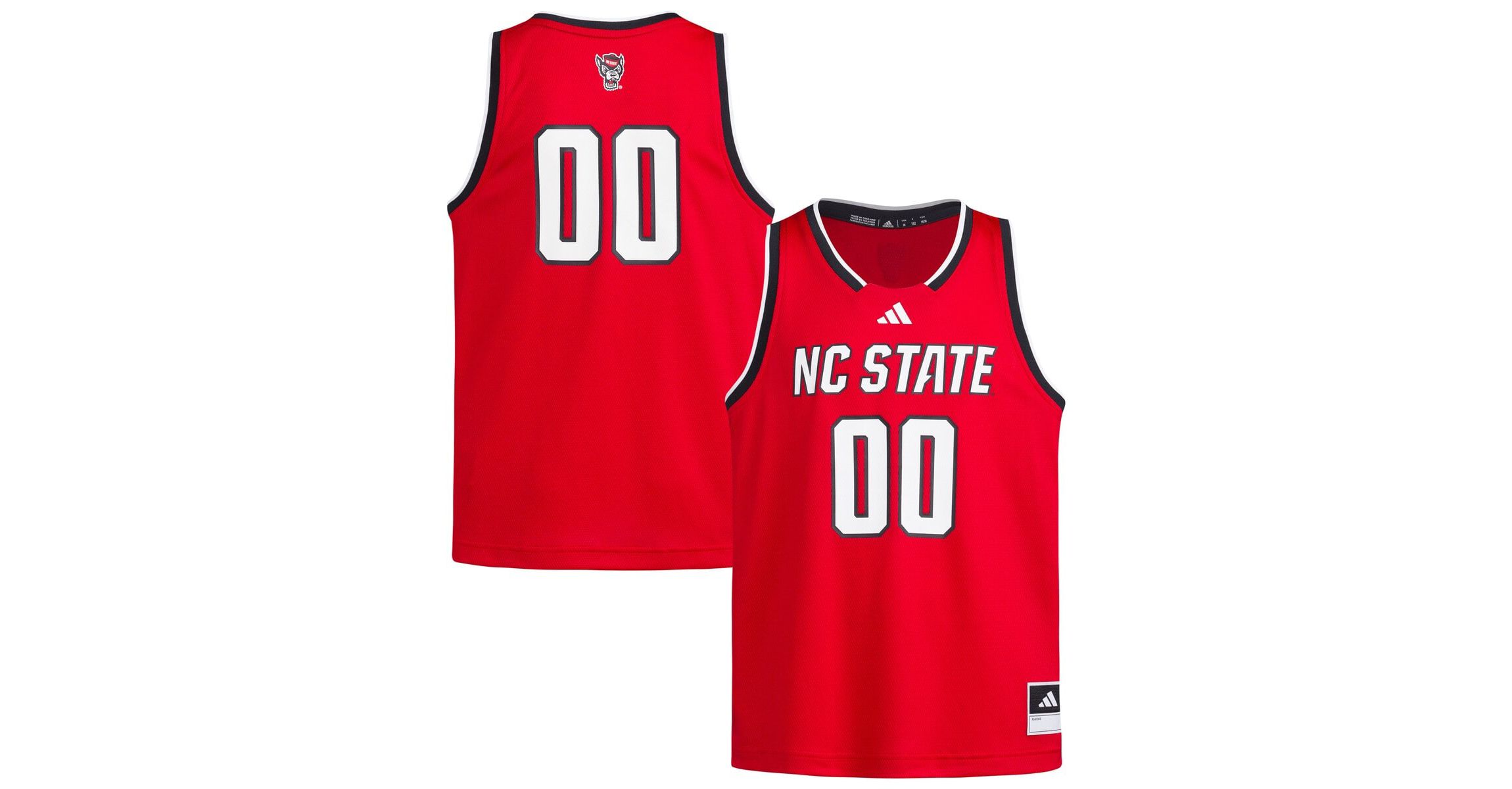 NCAA #00 NC State Wolfpack Swingman Jersey