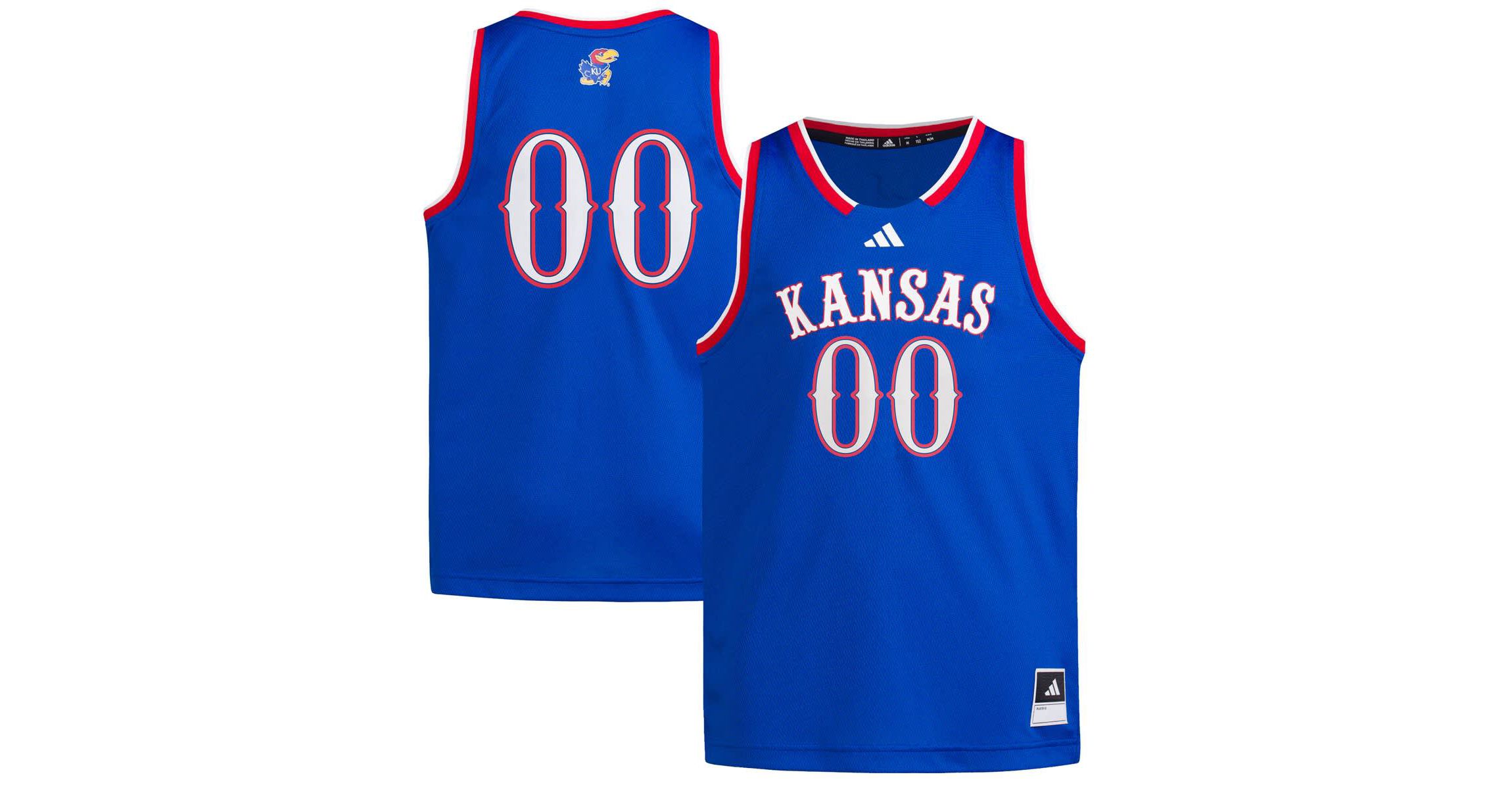 NCAA #00 Kansas Jayhawks Swingman Jersey