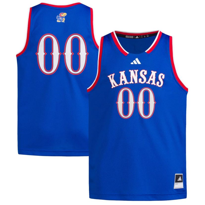 NCAA #00 Kansas Jayhawks Swingman Jersey