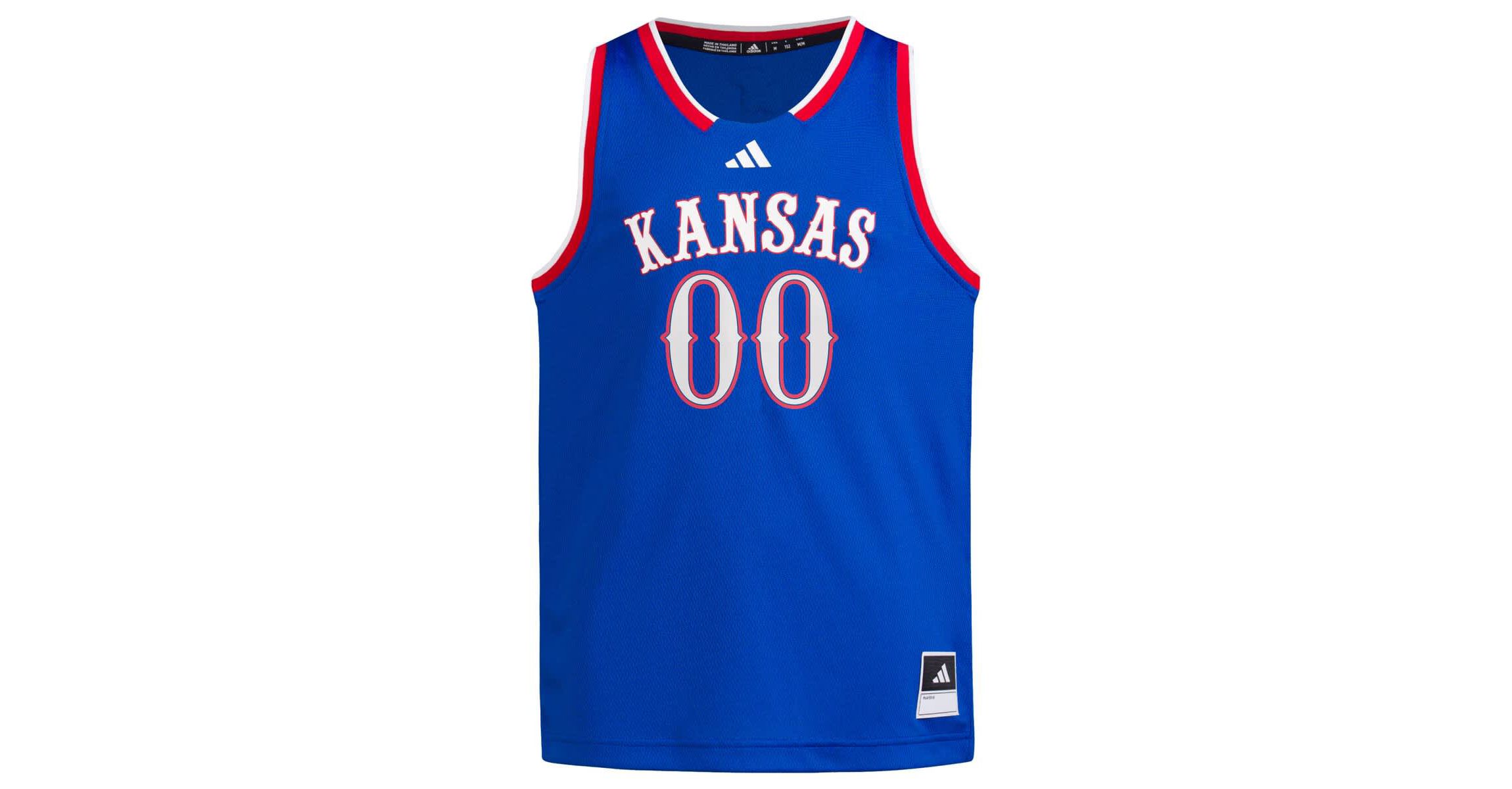 NCAA #00 Kansas Jayhawks Swingman Jersey