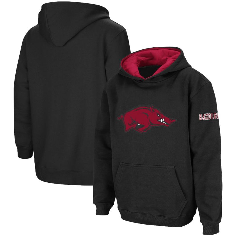 NCAA Arkansas Razorbacks Big Logo Pullover Hoodie