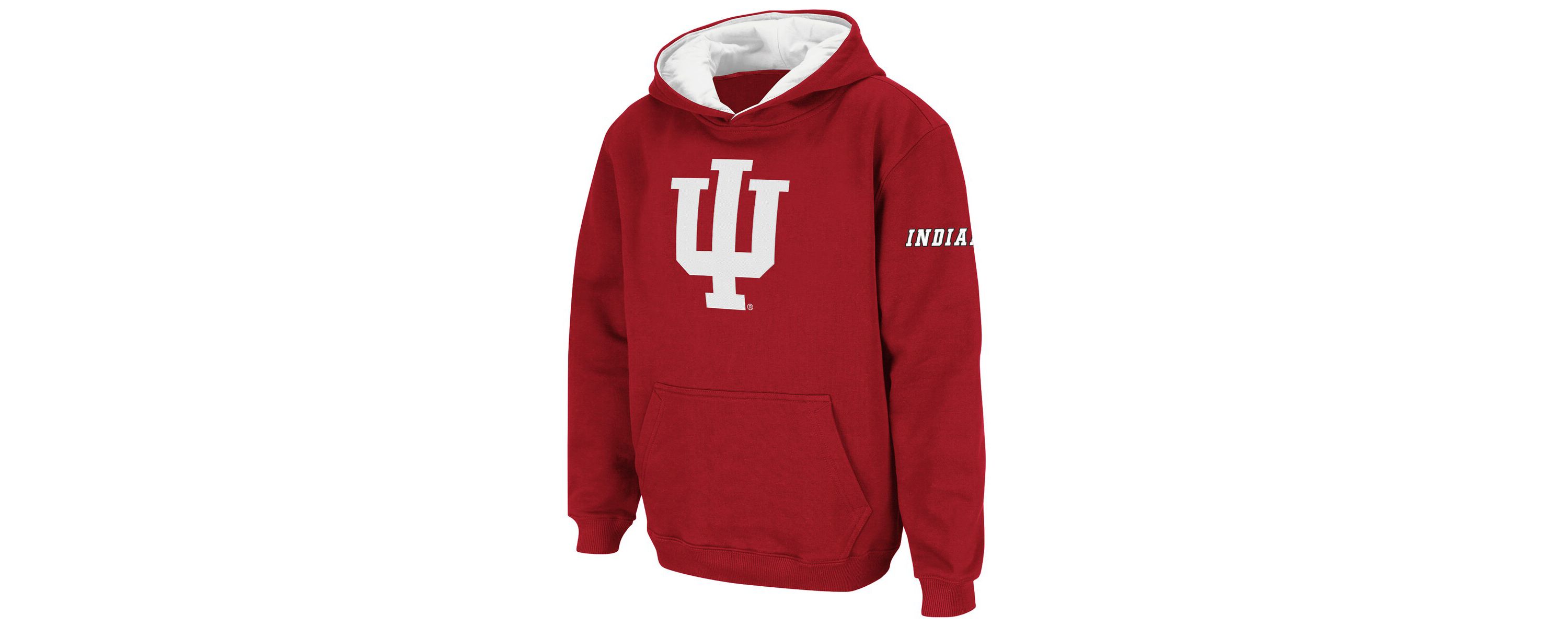 NCAA Indiana Hoosiers Big Logo Pullover Hoodie