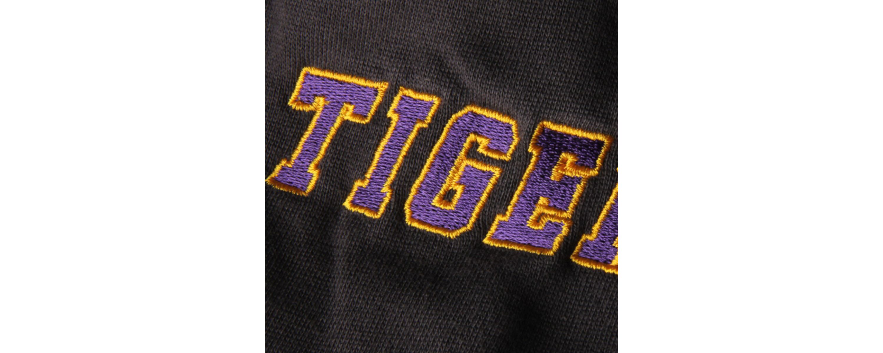 NCAA LSU Tigers Big Logo Pullover Hoodie