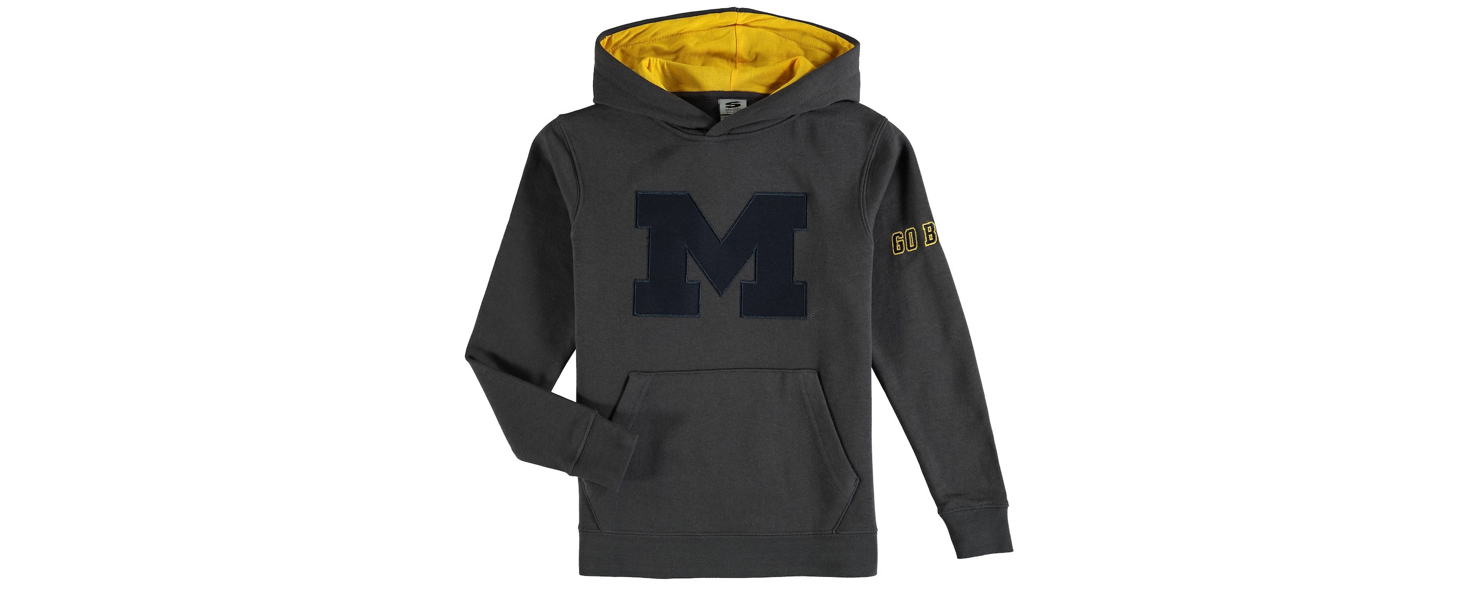 NCAA Michigan Wolverines Big Logo Pullover Hoodie
