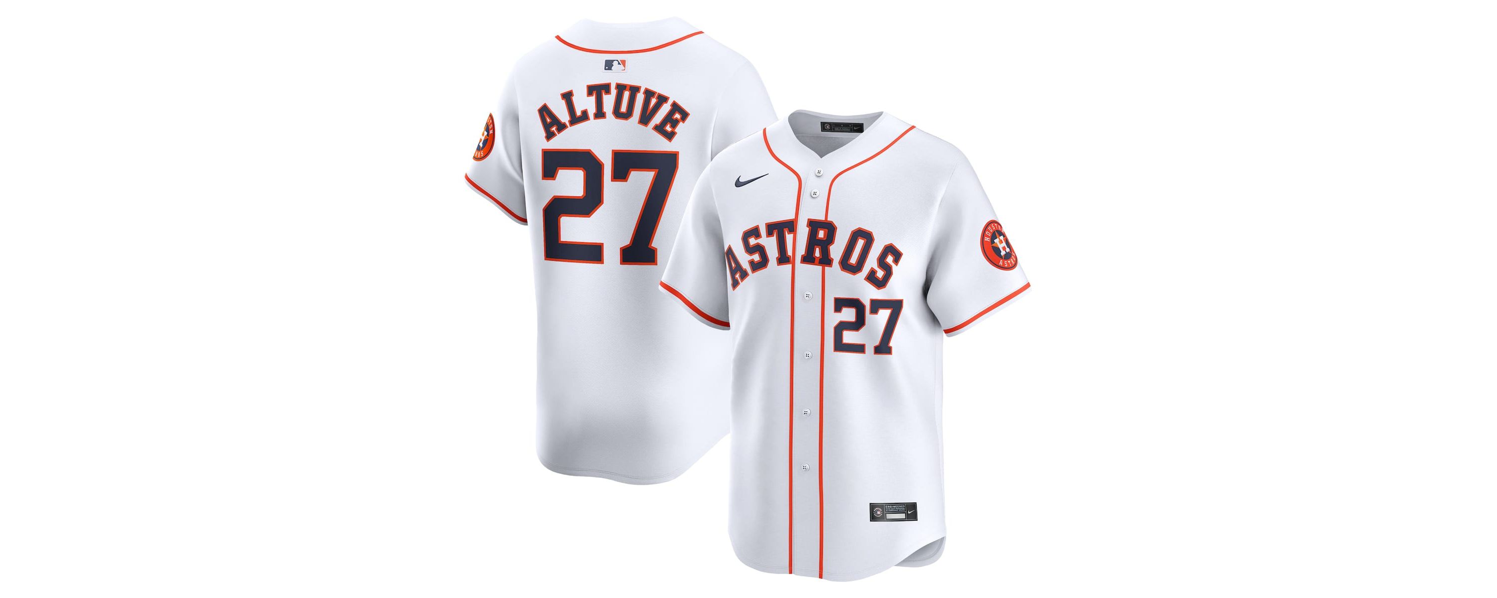MLB Nike Jose Altuve Houston Astros Home Limited Player Jersey
