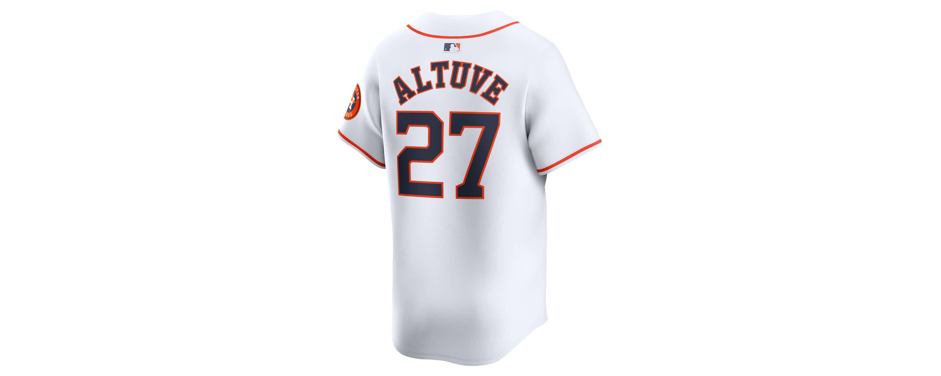 MLB Nike Jose Altuve Houston Astros Home Limited Player Jersey