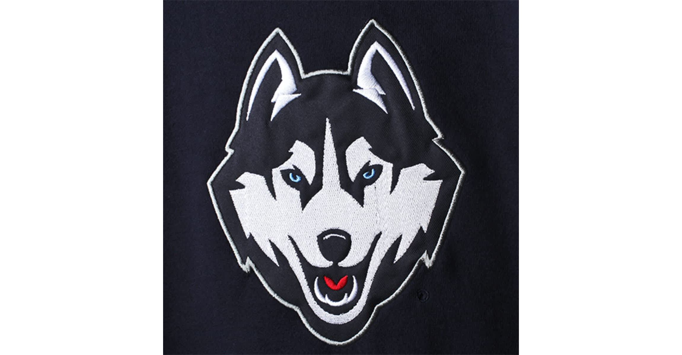 Connecticut Huskies NCAA UConn Huskies Big Logo Pullover Hoodie