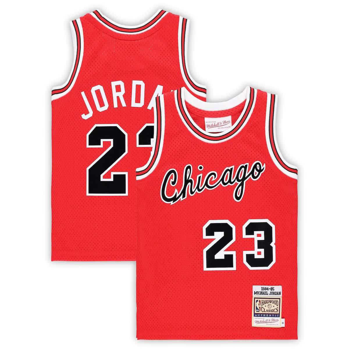 NBA Preschool Michael Jordan Chicago Bulls Hardwood Classics 1984/85 Authentic Swingman Jersey
