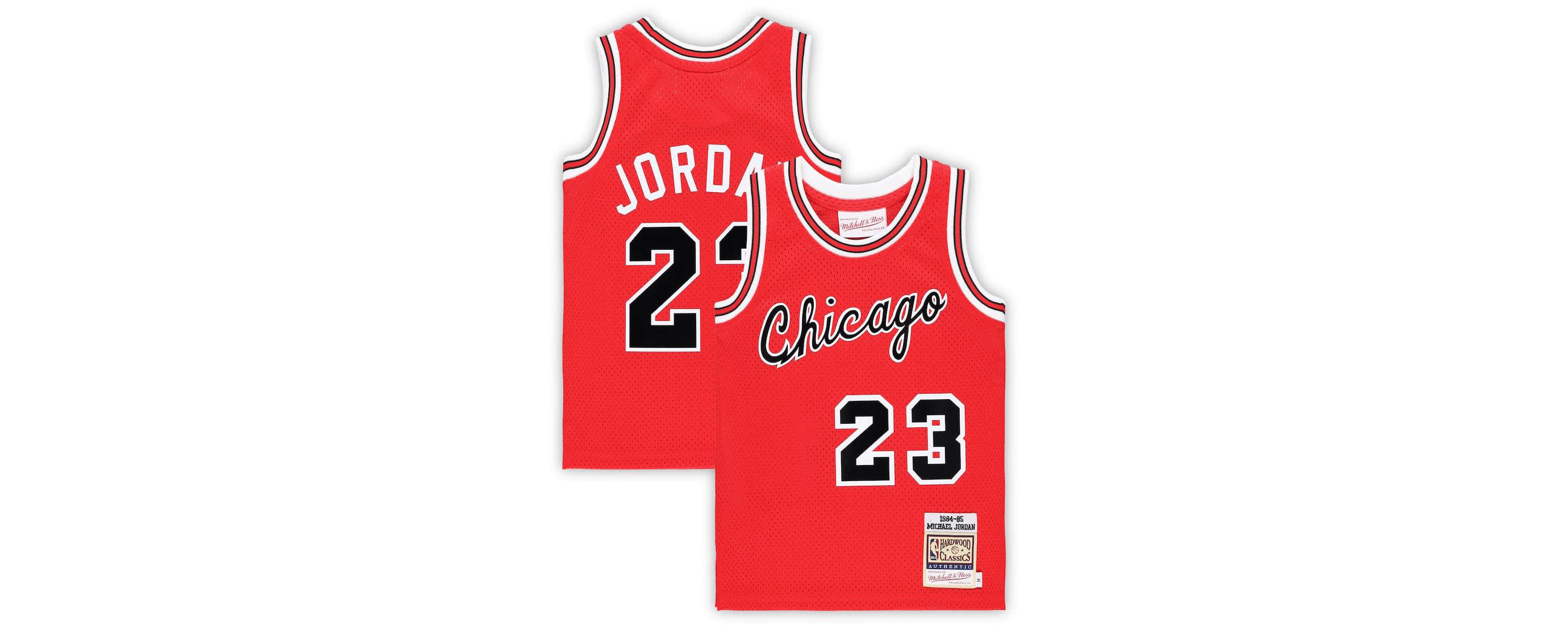 NBA Preschool Michael Jordan Chicago Bulls Hardwood Classics 1984/85 Authentic Swingman Jersey