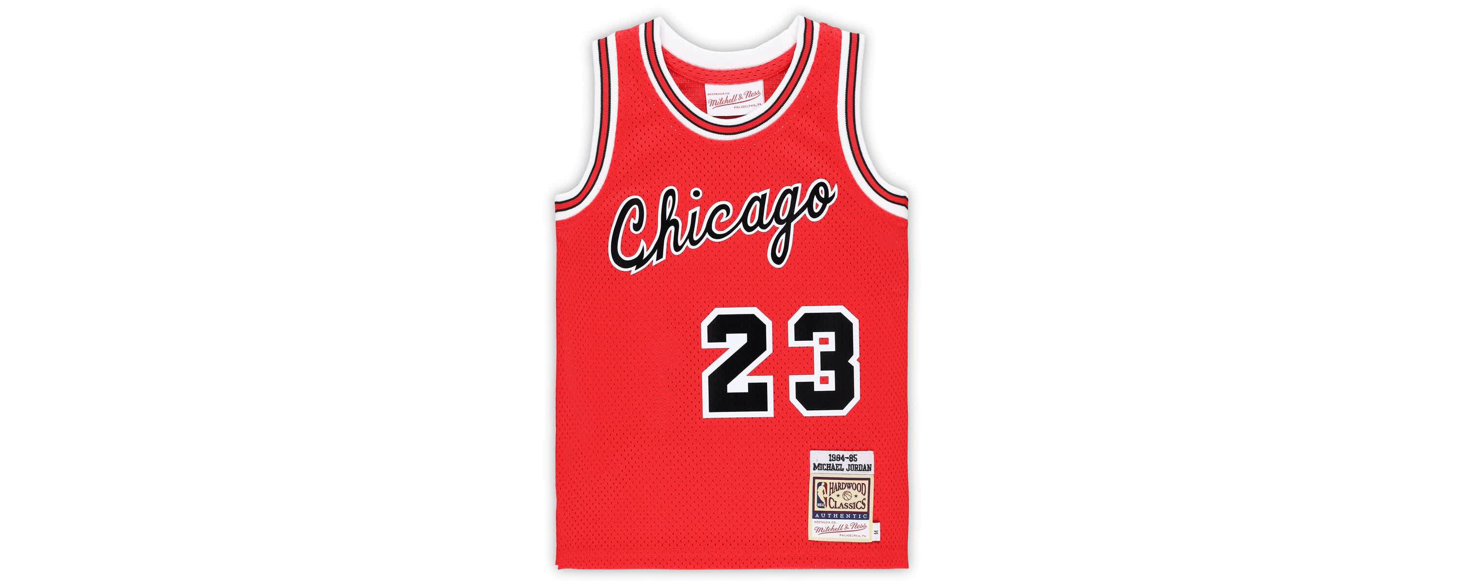 NBA Preschool Michael Jordan Chicago Bulls Hardwood Classics 1984/85 Authentic Swingman Jersey