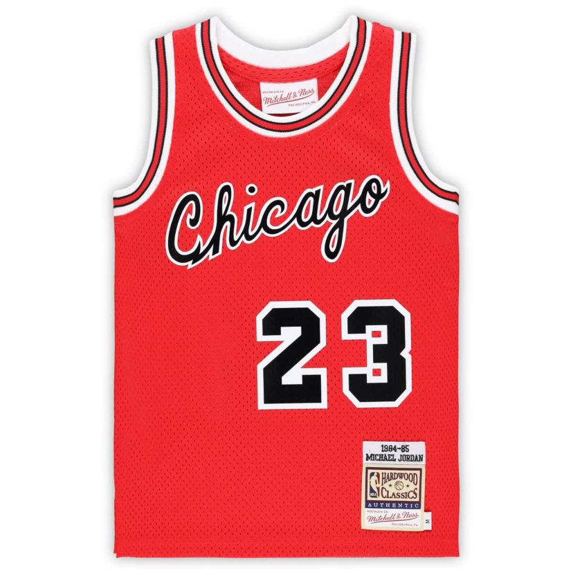 NBA Preschool Michael Jordan Chicago Bulls Hardwood Classics 1984/85 Authentic Swingman Jersey