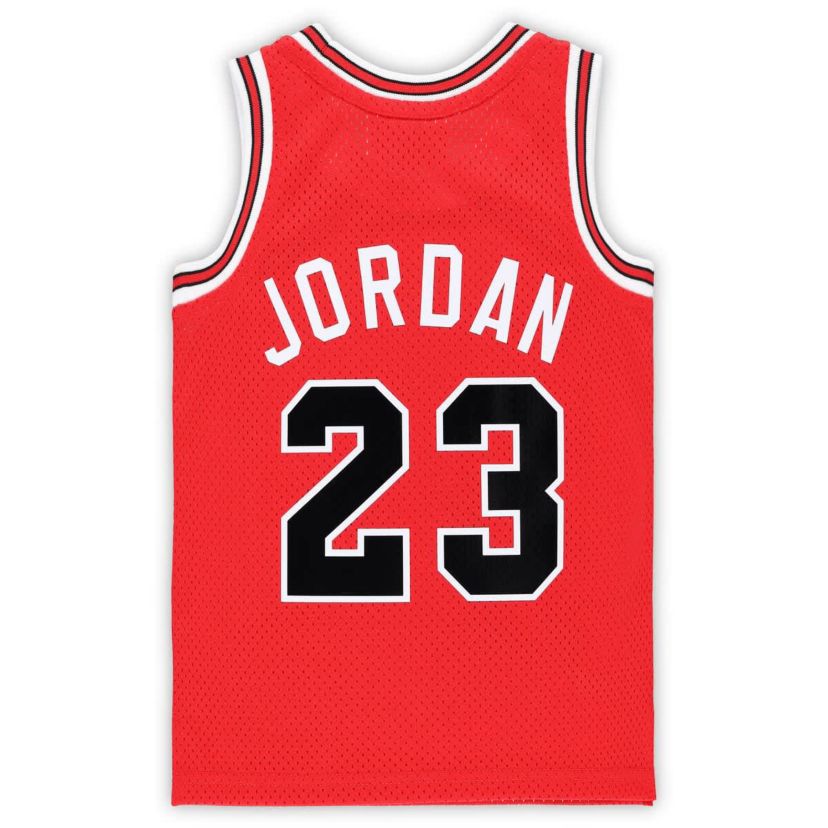 NBA Preschool Michael Jordan Chicago Bulls Hardwood Classics 1984/85 Authentic Swingman Jersey
