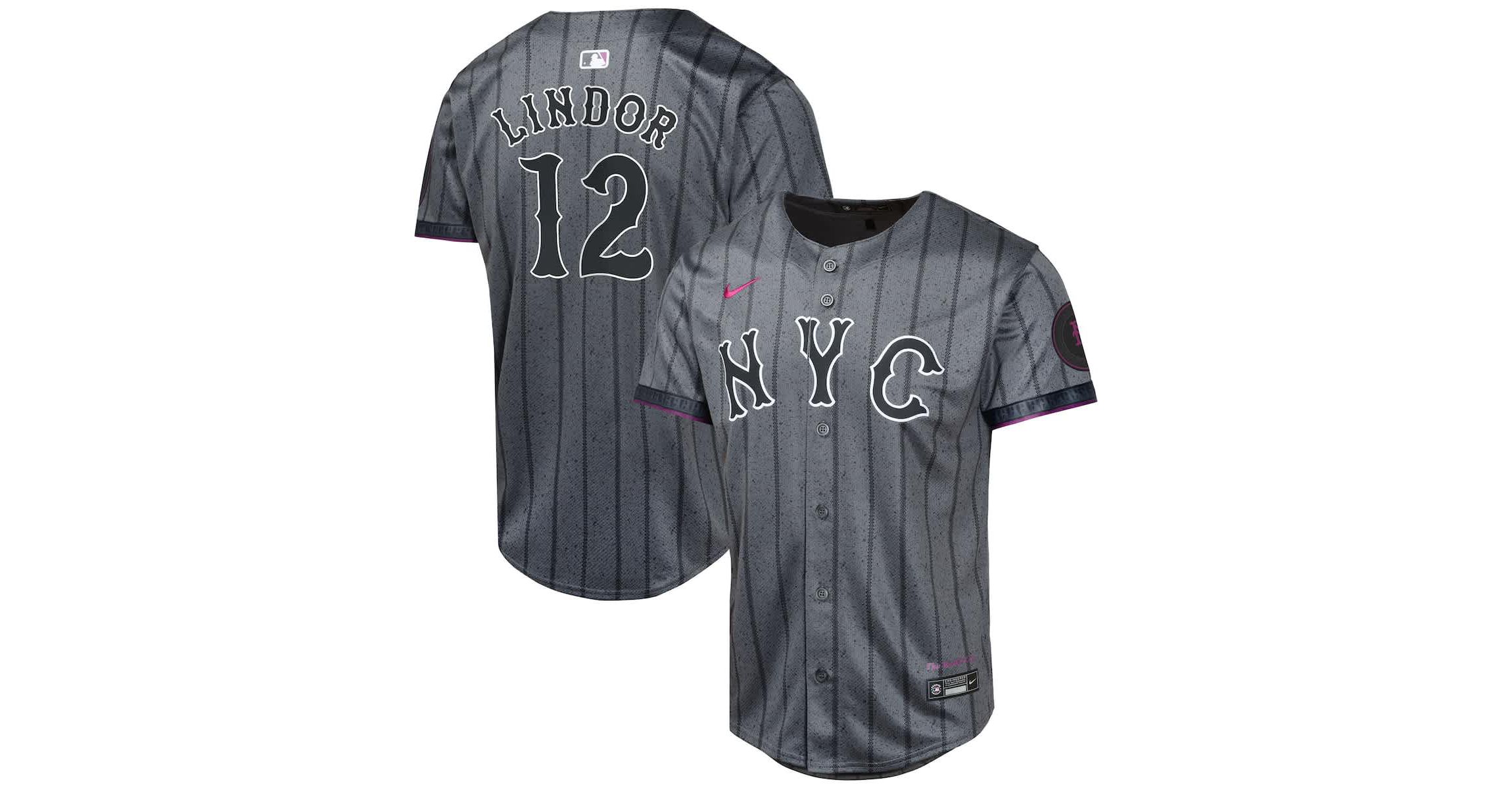 MLB Nike Francisco Lindor New York Mets 2024 City Connect Limited Player Jersey