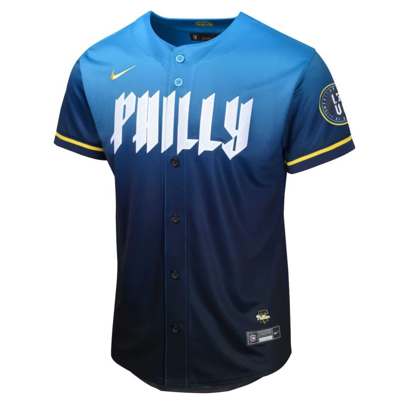 MLB Nike Bryce Harper Philadelphia Phillies 2024 City Connect Limited Player Jersey