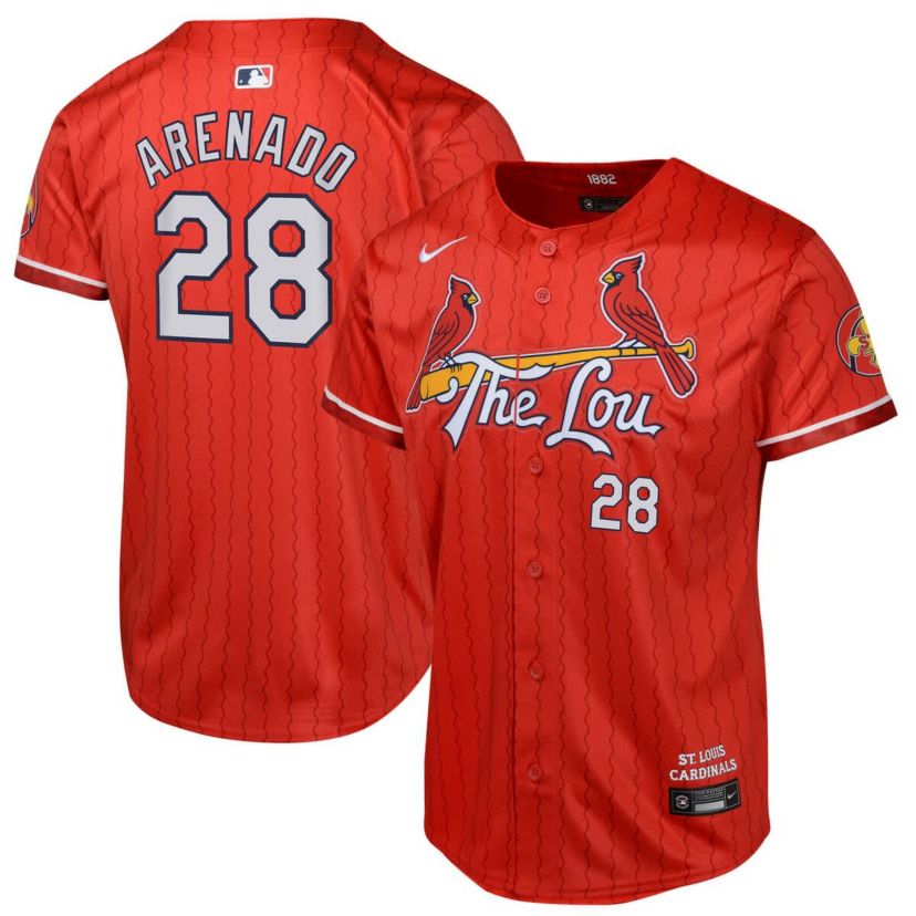 MLB Nike Nolan Arenado St. Louis Cardinals 2024 City Connect Limited Player Jersey