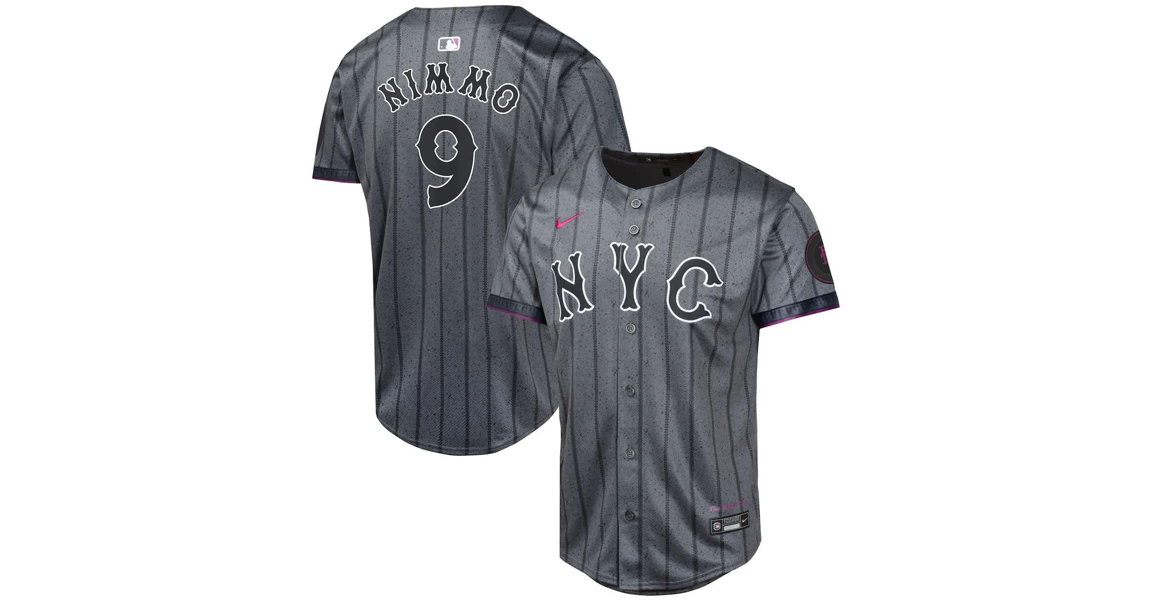 MLB Nike Brandon Nimmo New York Mets 2024 City Connect Limited Player Jersey